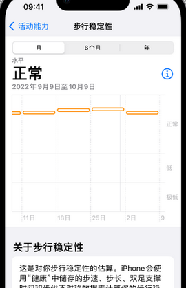 桥东iPhone手机维修如何在iPhone开启'步行稳定性通知'