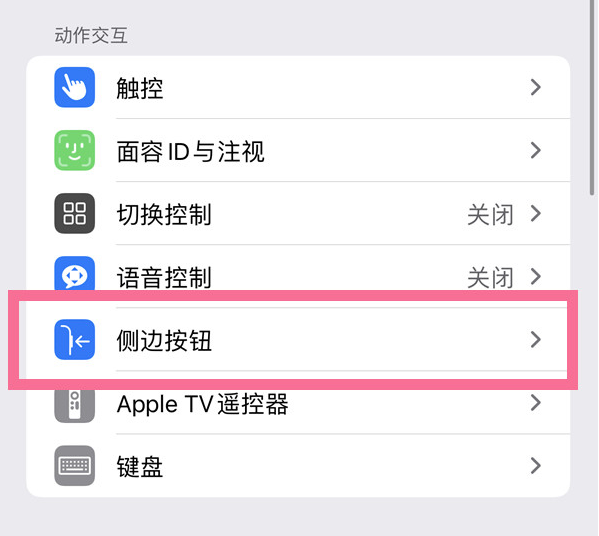 桥东苹果14维修店分享iPhone14 Plus侧键双击下载功能关闭方法 